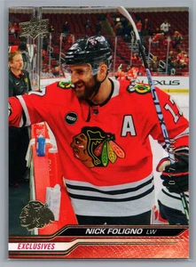 Camiseta deportiva exclusiva Nick Foligno 17/100 #531 serie extendida cubierta superior 2023-24 - Imagen 1 de 2