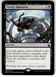 Virtus's Maneuver Battlebond Regular MTG NM - Picture 1 of 2