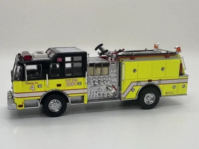 Code 3 Collectibles Toy Fair 2001 Pierce Dash Side Mount Pumper 4 Fire (12889) - Image 1 of 4