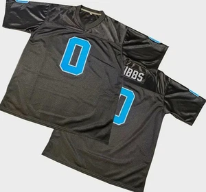 2025 NEW Stitched Jahmyr Gibbs #0 Detroit Lions Black Custom Jersey XXL - Picture 1 of 4