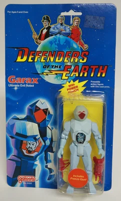 Garax Ultimate Evil Robot Defenders of the Earth Action Figure Galoob 1985 (New) - Image 1 of 4