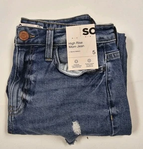 So NEU MIT ETIKETT High-Rise Mom Distressed Jeans Größe 5/27w - Bild 1 von 8