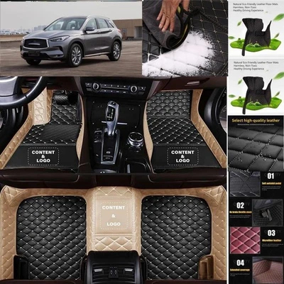 For Infiniti QX56 Car Floor Mats Luxury Waterproof Pads Liner Auto Rug - Изображение 1 из 4
