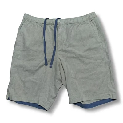 Толстые мужские льняные шорты Tommy Bahama размер 38 XLT бежевый шнурок - Изображение 1 из 4