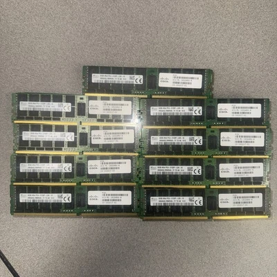 CISCO 32GB DDR3 4RX4 PC4-2133P-LD0-10 UCS-ML-1X324RU-A - SK hynix HMA84GL7MMR4N - Image 1 of 4