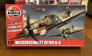 Messerschmitt Bf 109 G-6 Airfix Modell Maßstab 1:72 OVP - Bild 1 von 1