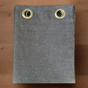 POTTERY BARN KIDS Hayden gebürstetes Nickel Öse Verdunkelung Panel marineblau 44" x 63" - Bild 1 von 9