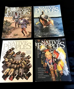 4 Native Peoples Magazines 1994 Fall Winter Spring Summer  Complete Year - Bild 1 von 11