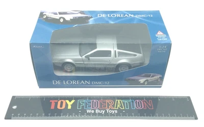 Welly DMC Delorean DMC-12 Diecast 1:24 Scale - Image 1 of 4