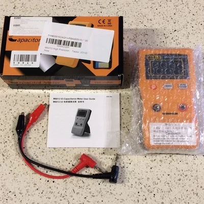 M6013 High Precision Auto Ranging CAPACITOR METER TESTER, Digital Display, New - Image 1 of 4