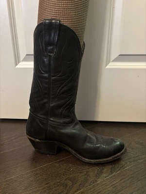Black Cowboy Boots Great Stewart Western Boot Co. Women’s 10 - Image 1 of 4
