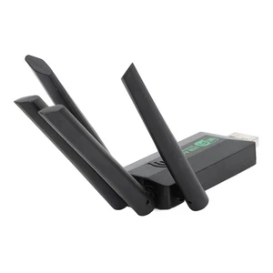Computer Wireless Adapter 1200Mbps Anti Interference Hotspot Sharing Wireless - Afbeelding 1 van 12