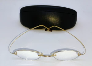 Marchon Airlock 2 Eyeglass Frames  700/6 Gold 50-21-140 - NICE1 - Bild 1 von 4