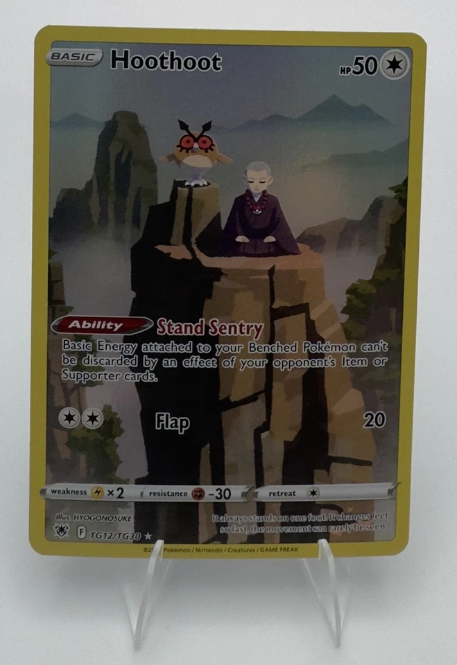Hoothoot TG12/TG30 Swsh10: Astral Radiance Trainer Gallery Holo Pokemon TCG - NM - Image 1 of 2