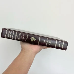 Morris Cerullo Maroon Gold Hardcover Book Spiritual Warfare Classic Library 1992 - Picture 1 of 7