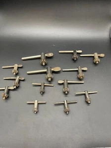 LOT OF 13 JACOBS CHUCK KEYS - Variety of Sizes - 0, 2, 3, 7 - See Photos - Picture 1 of 14