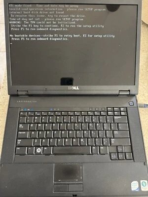"Laptop Dell Latitude E5500 15,6"" con cargador y RAM SIN DISCO DURO" Foto 1 de 4