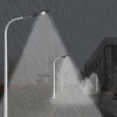 LED Outdoor Street Lamp Fixture Waterproof Building Exterior Wall Lamp Highway - image 1 of 4