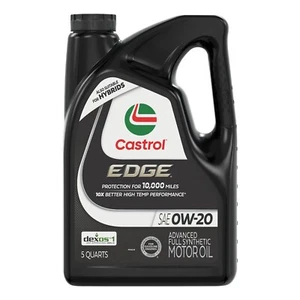EDGE 0W-20 Advanced Full Synthetic Motor Oil, 5 Quarts - Picture 1 of 14