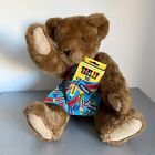 Rare peluche Vermont Teddy Bear Co Ltd Ed Crayola Crayons Artist 14 pouces farcie neuve avec étiquettes