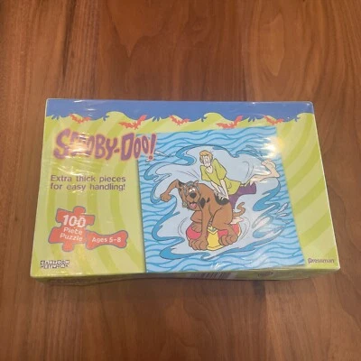 VINTAGE NEW & SEALED Scooby Doo 100 Piece Puzzle Pressman Cartoon Network 2004 ✨ - Image 1 of 4
