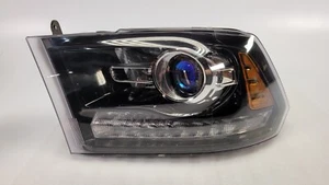 2013-2018 DODGE RAM 1500 2500 3500 HEADLIGHT DRIVER HALOGEN W/ LED AFTERMARKET - Picture 1 of 14