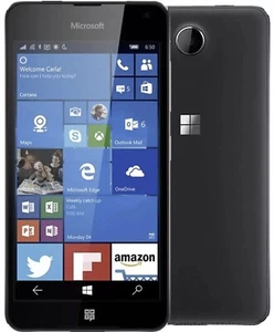 Microsoft Lumia 650 Black 16GB Unlocked Windows 10 Smartphone Pristine A++ - Picture 1 of 4