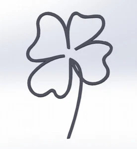 20 DXF File 4 Leaf Lucky Clover Art Laser Cut Plasma Router Cricut CutterNr.4028 - Picture 1 of 24