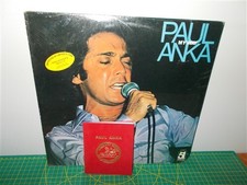 Paul Anka . My Way w/ Caesars Palace Table Card Program Circus Maximus Sealed LP