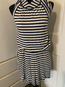 Max Studio Women One Piece Short Set Blue S Sleeveless Comfy Brand New With Tags - Picture 1 of 10