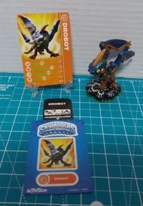 Skylanders Spyros Adventures Drobot Figure 2.5 Inch W/ Card , Sticker - Picture 1 of 6