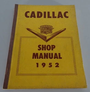 Officina Manuale/Manuale di Servizio Cadillac 52-62, 60S/75/86 Da 05/1952 - Foto 1 di 7