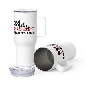 WeSellPerformance Travel mug with Handle - White - Picture 1 of 3