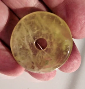Citrine Cabachon Pendant - Picture 1 of 2