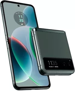 🔥 Motorola Razr 5G 2023 128GB 📱(Dish Network ONLY) Sage Green + MORE ✨ - Picture 1 of 1
