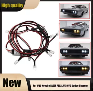 SY-RC LED Light Kit For 1/10 Kyosho FAZER Mk2 FZ02L VE 1970 Dodge Charger AAU - Bild 1 von 12