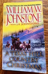 Western Book Cowboy William W Johnstone A Texas Hill Country Christmas Paperback - Picture 1 of 3