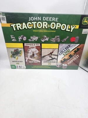 John Deere Tractor-Opoly Edición Coleccionista 2016 Juego de Mesa Nuevo Precintado Foto 1 de 3