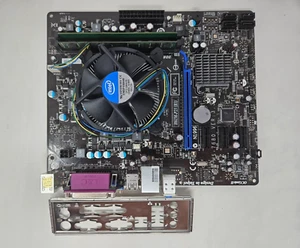 MSI H61M-P23 Motherboard + Intel i5-2500k 3.30GHz CPU & 4GB RAM Bundle - Tested - Picture 1 of 4