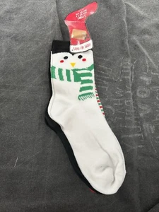 Children's Christmas Socks - 3 Pairs - Variety Sock Size 9 - 11 - Picture 1 of 2