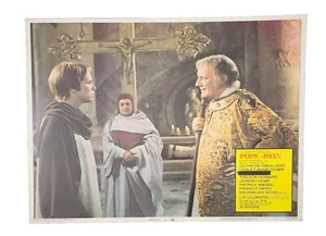 Lobby Card Pope Joan #1 Original Vintage 1972 Liv Ullman Olivia De Havilland - Picture 1 of 4