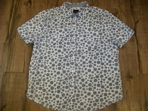 Men's Structure Button Bront Short Sleeve Shirt - XL - Modern Fit - Picture 1 of 9