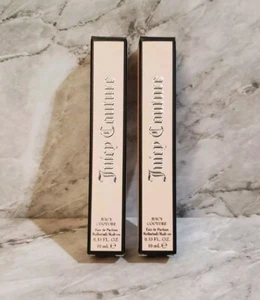 Juicy Couture Eau De Parfum Roll-On Perfume for Women 0.33 fl oz 2 Pack Bundle - Picture 1 of 2