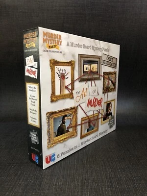 The Art of Murder - Un rompecabezas misterioso de tablero de asesinato - 6 rompecabezas en 1 tablero de asesinato Foto 1 de 4