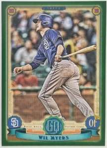Wil Meyers Green Parallel 2019 Gypsy Queen 126 San Diego Padres - Imagen 1 de 2