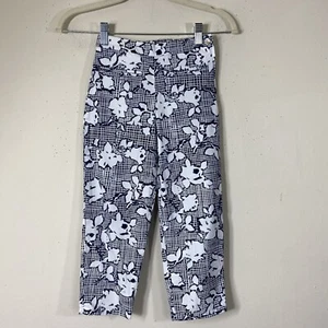Oscar de la Renta Girls Pants Size 10 Floral With Pockets Stretch - Picture 1 of 7