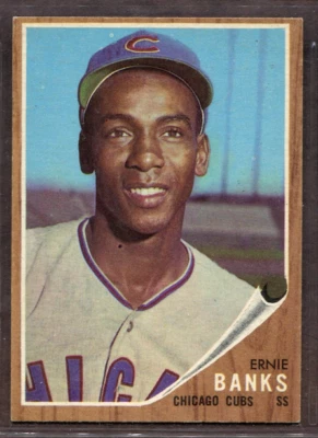 1962 Topps Set-Break # 25 Ernie Banks EX-EXMINT *JAYSACE* - Image 1 of 2