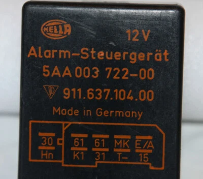 Relé de alarma original de fábrica 911 944 porsche Foto 1 de 4