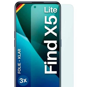 3x Schutzfolie für Oppo Find X5 Lite Displayschutz Handyfolie flexibel kein Glas - Picture 1 of 8
