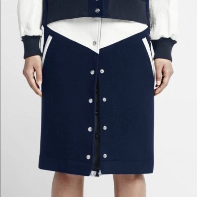 Falda Nike Nikelab X Sacai Windrunner - Azul Marino/Blanco (802264-(451) Foto 1 de 4